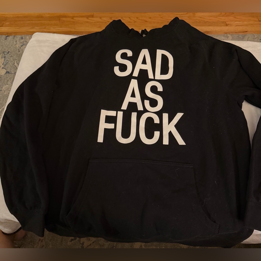EmoNite Sad as F**k Hoodie